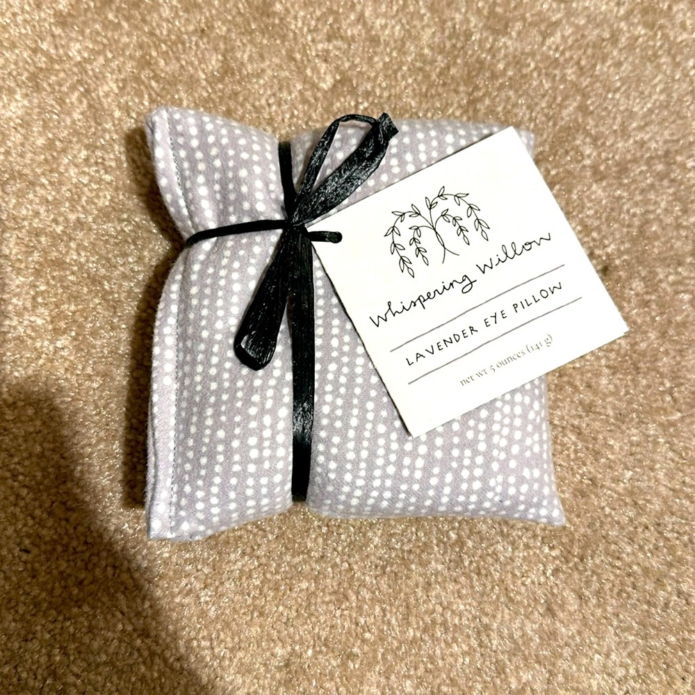 Lavender eye pillow